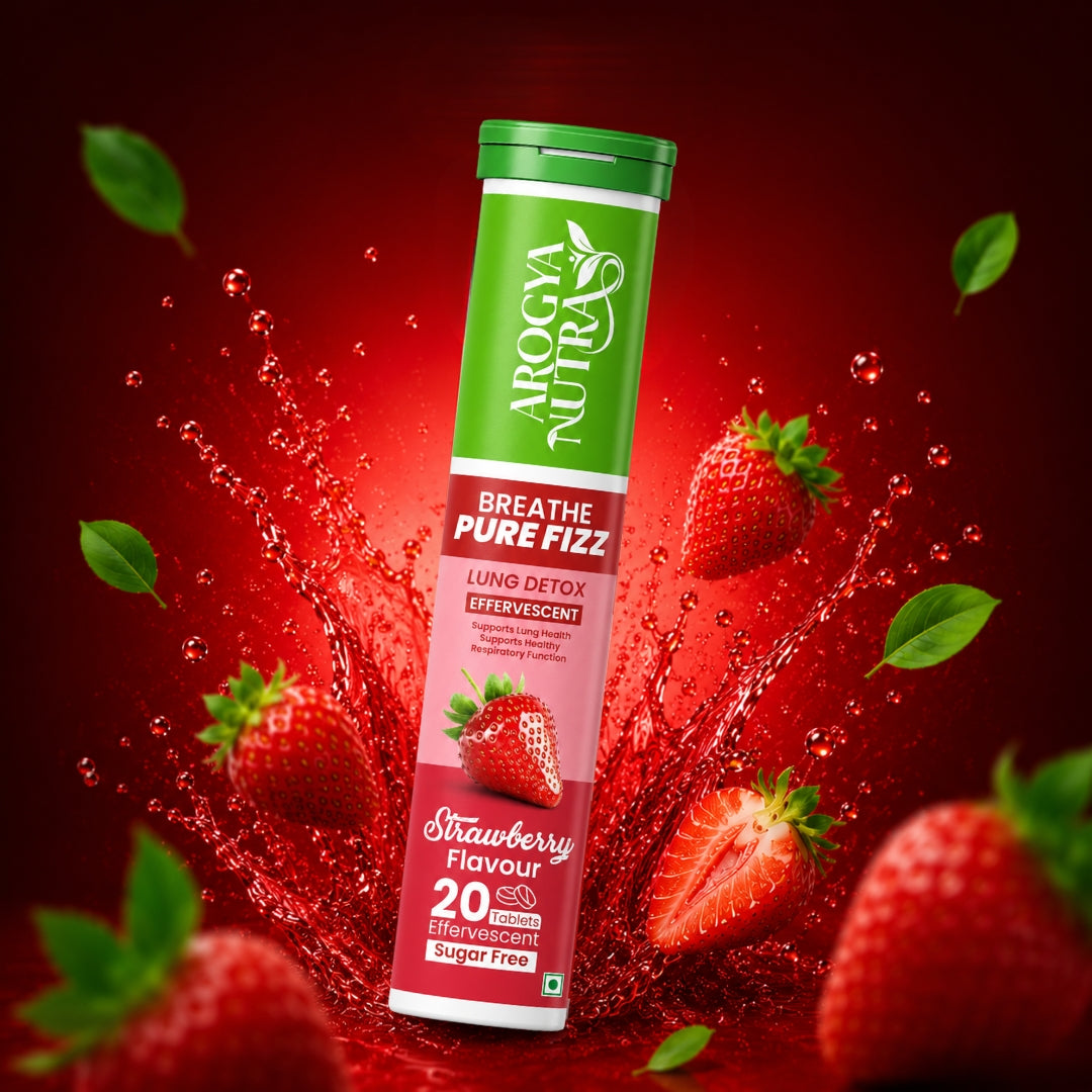 BreathePure Fizz │ 600mg NAC │ Strawberry Flavor